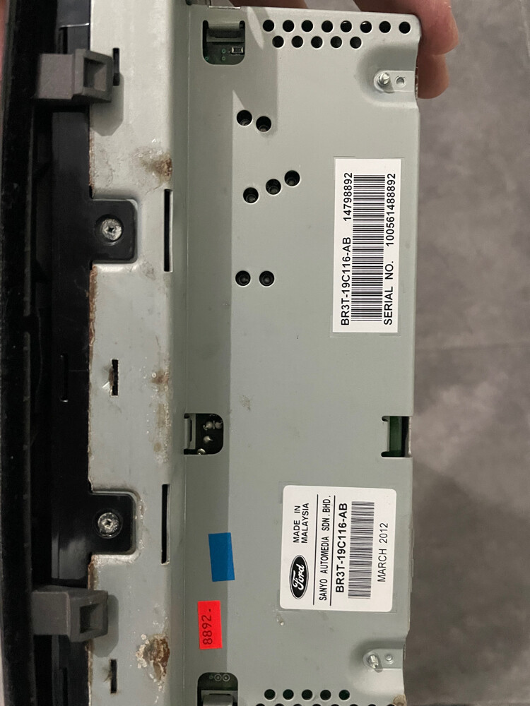 ford Mustang screen display origina - 2