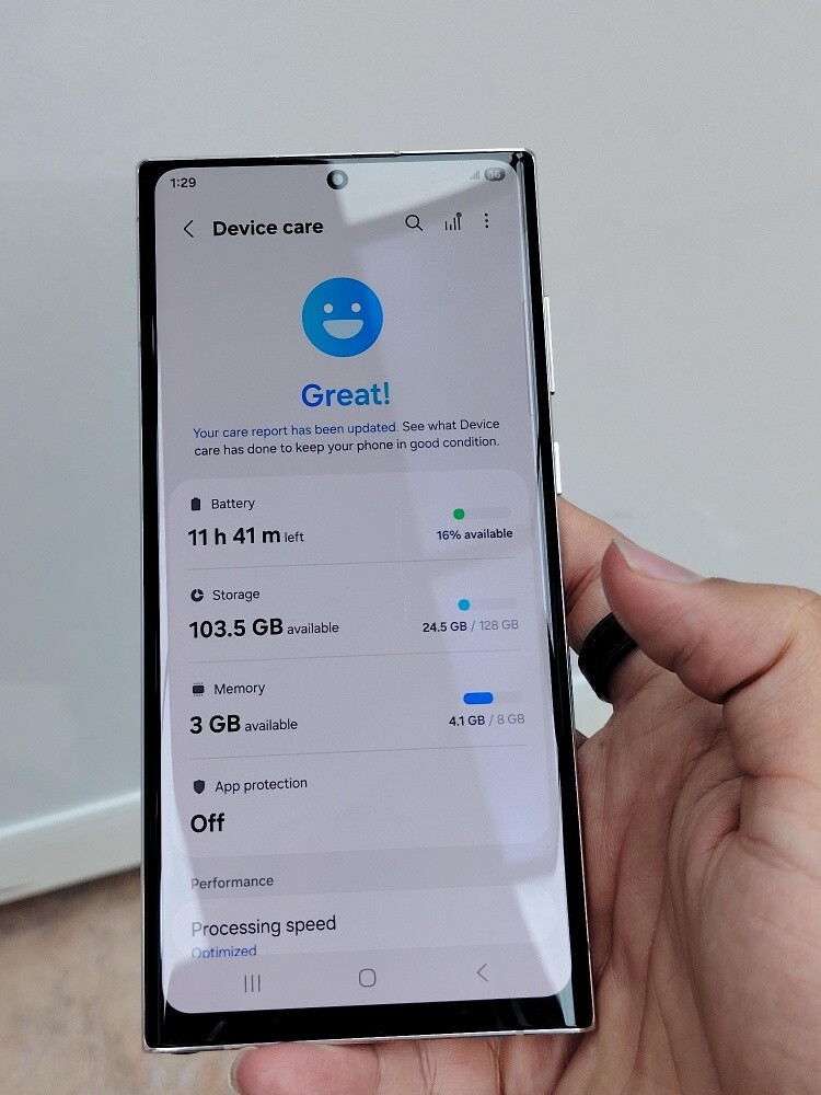 سامسونج إس 22 إلترا 128جيجا رام 8 - 4