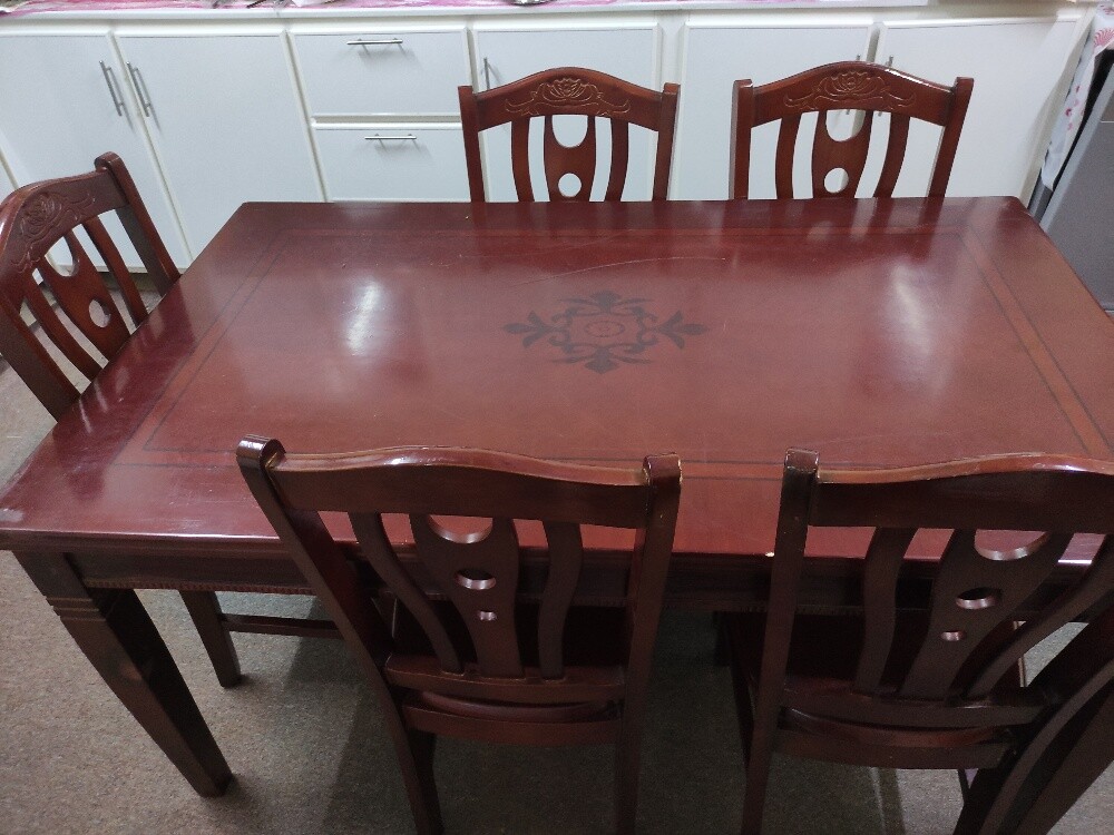 طاولة طعام مع كرسي - 2