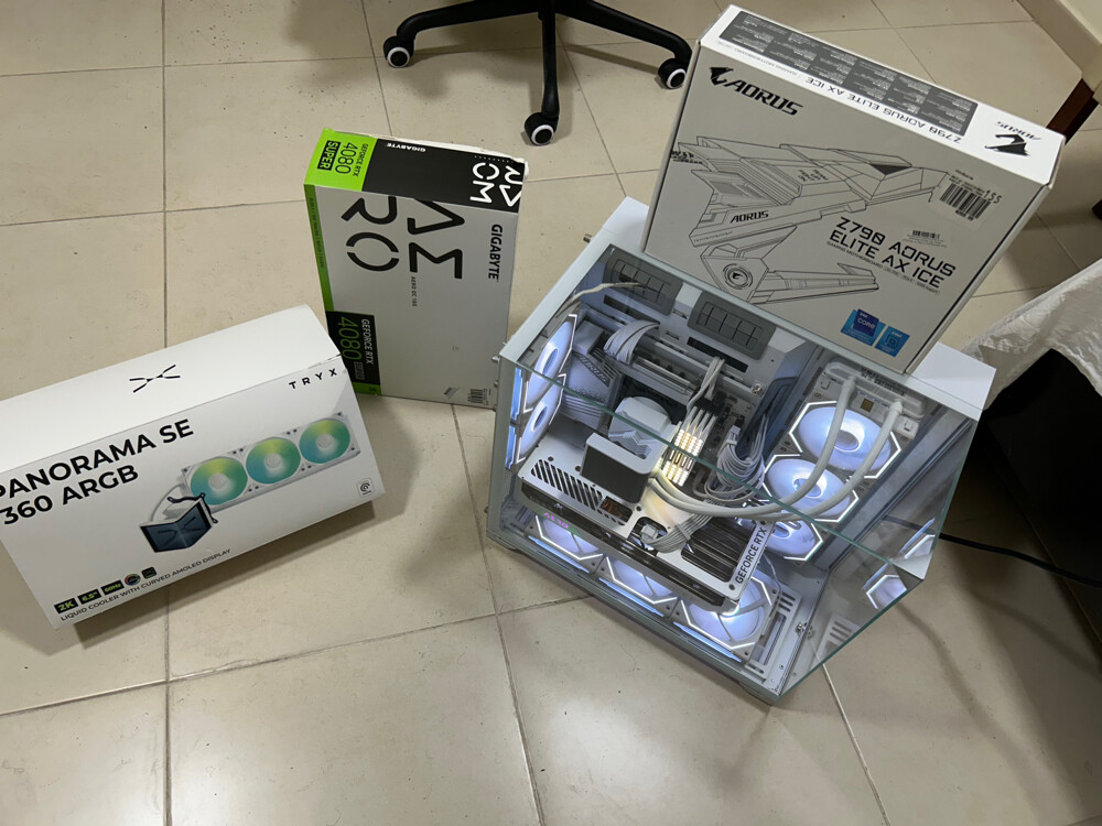 cpu i7 14k gpu RTX 4080 super aero - 6