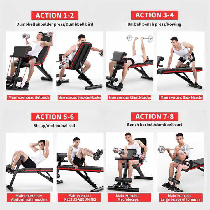 Bench press adjustable  - 4