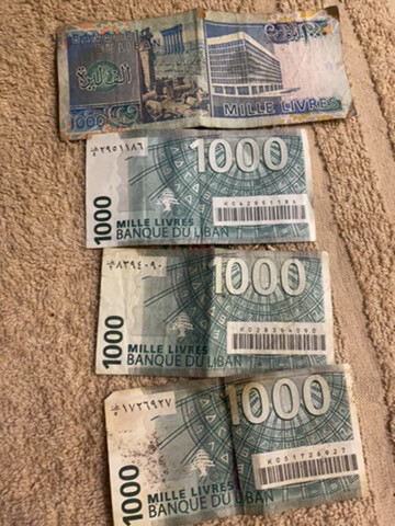 old Lebanon note - 2