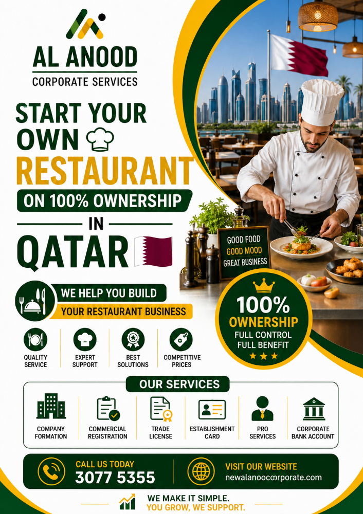 100% Business Ownership In Qatar - 2