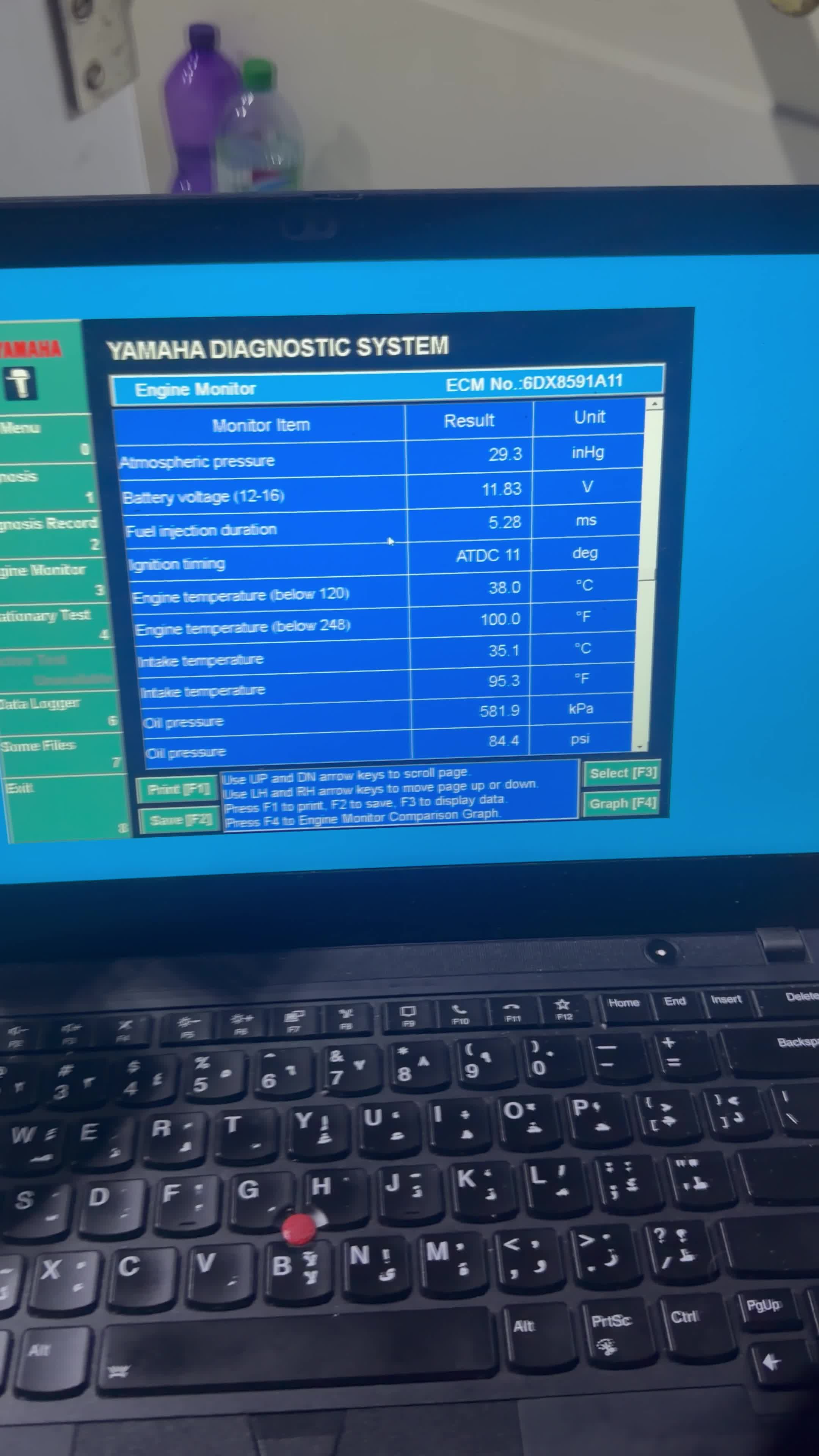 Yamaha Outboard Engine Diagnostic - 4