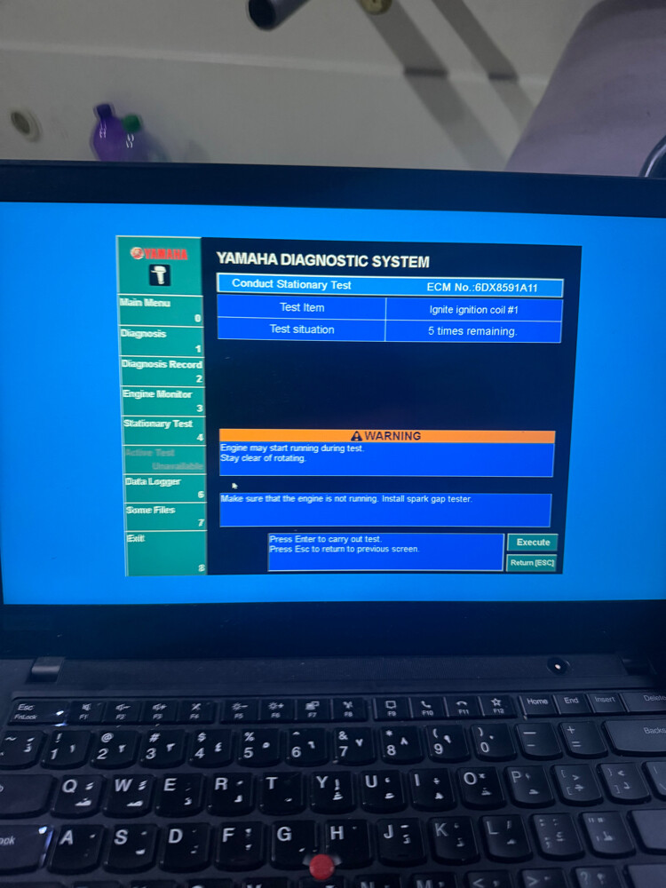 Yamaha Outboard Engine Diagnostic - 3