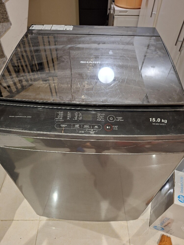 غساله شارب 15كيلو اتوماتيك - 3
