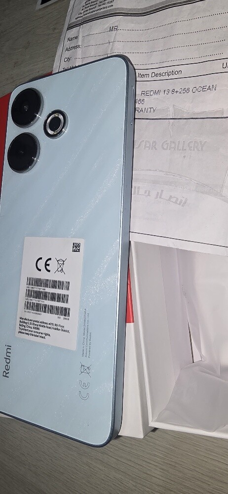 XIAOMI REDMI 13 8/8GB RAM 256 - 5