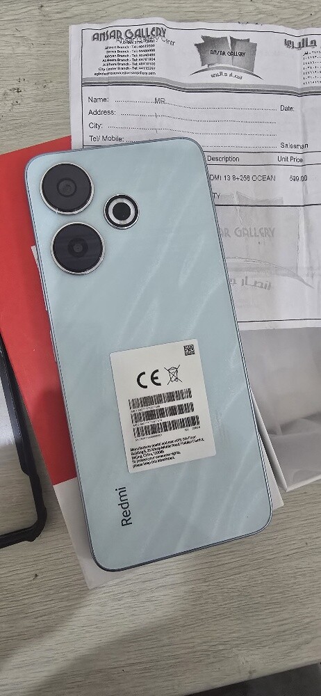 XIAOMI REDMI 13 8/8GB RAM 256 - 1