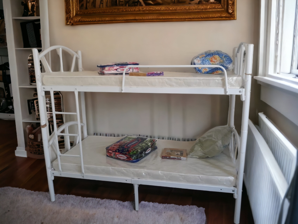 New Single Bed , Steel Bed,Mattress - 21