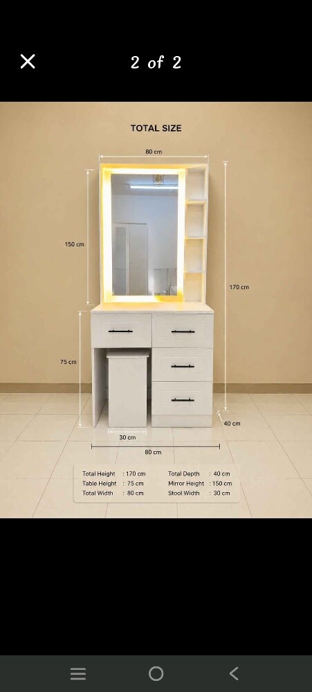 New furniture items sell available - 15