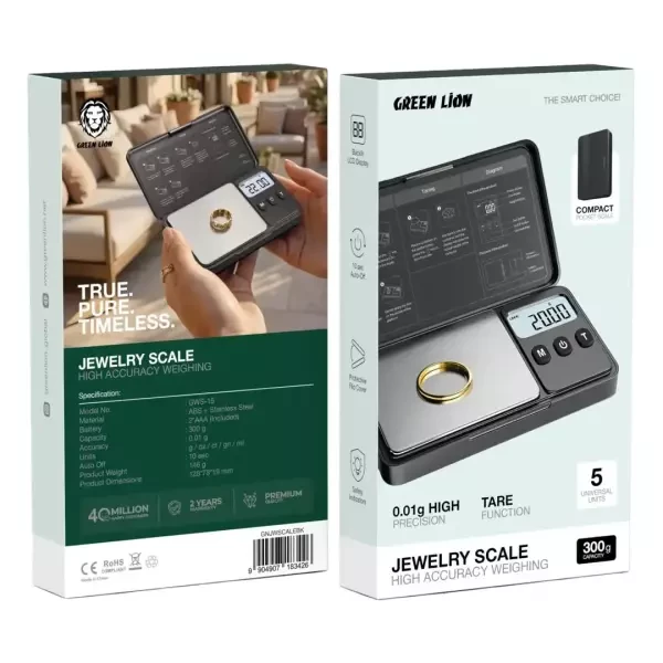 Green Lion Jewelry Scale - 2