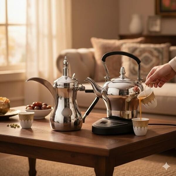 Electric Arabic Coffee & Tea Maker - 4