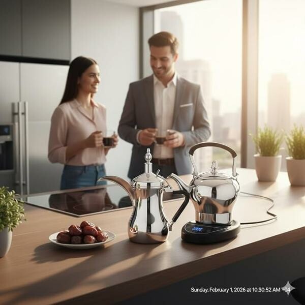 Electric Arabic Coffee & Tea Maker - 3