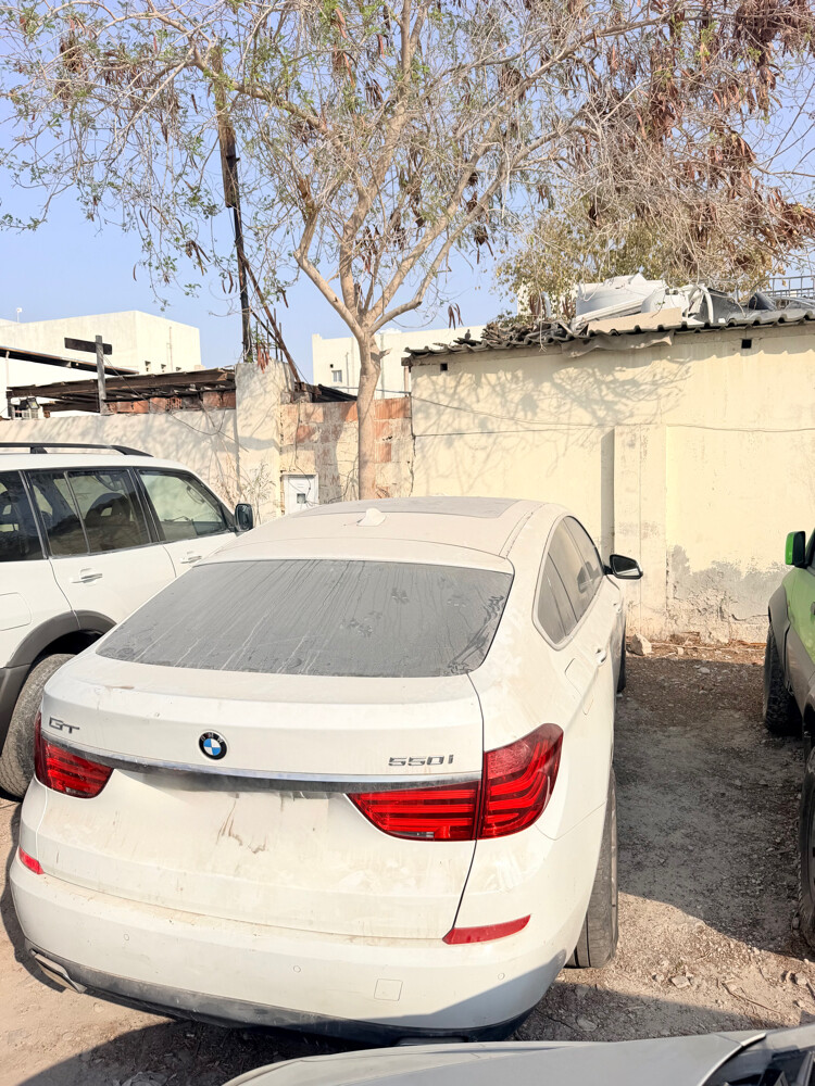 BMW 550i GT Scrap - 2