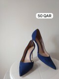Royal Blue Pointed- Heels - 1