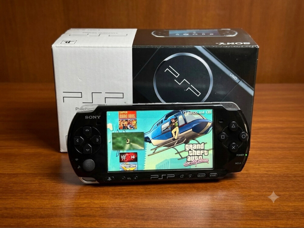 Sony psp 3000 with games - 1