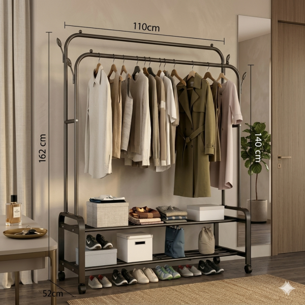 Clothes Hanger Double Layer 48 Kg - 6