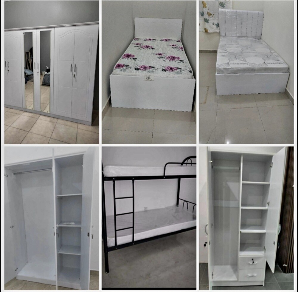 New Single Bed,Double Bed,Cabinet - 7