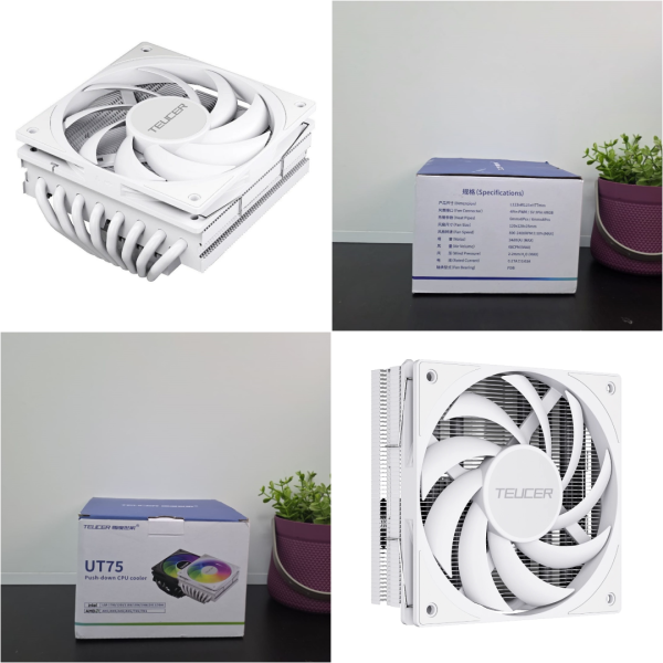 Low Profile Gaming CPU Cooler - 3