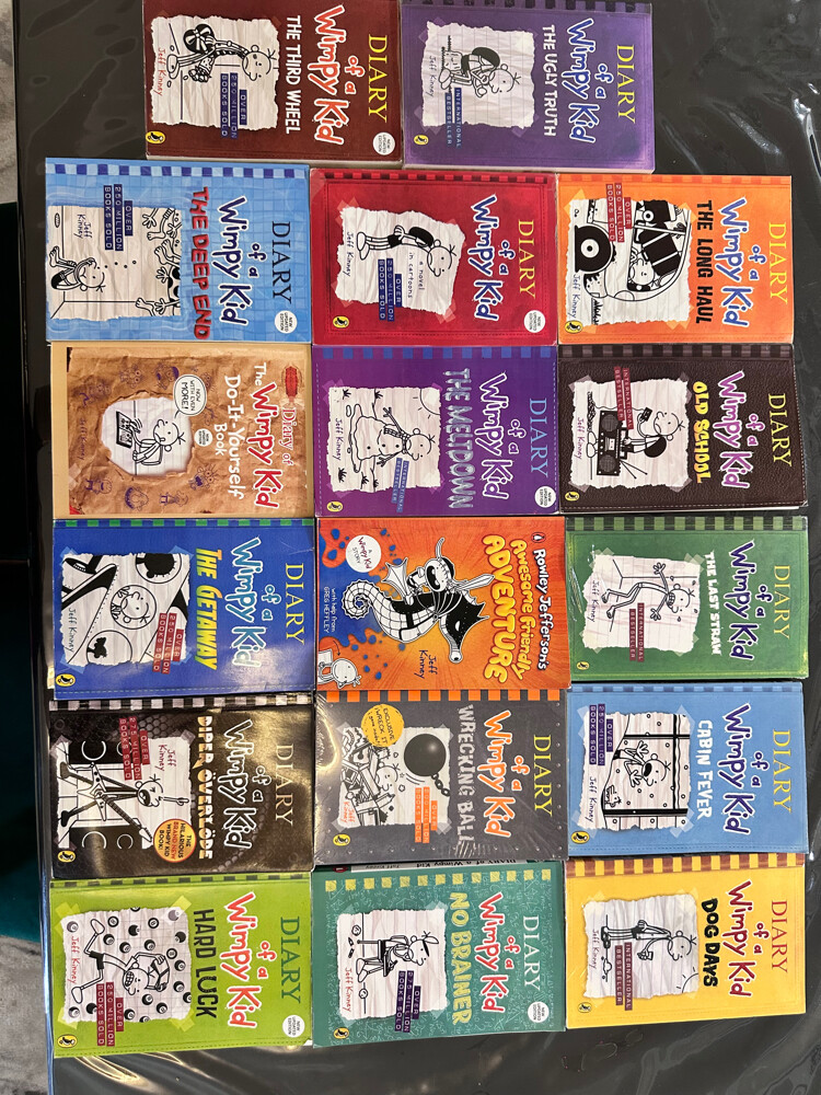 brand new wimpy books  - 2