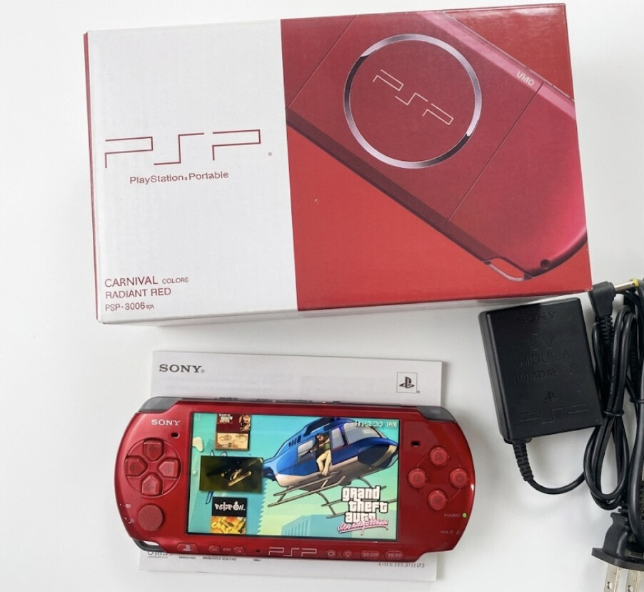 Sony psp with box and games - 5