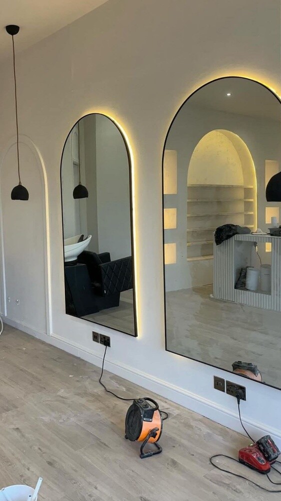 Stylish Glass Mirror Work ETc. - 7