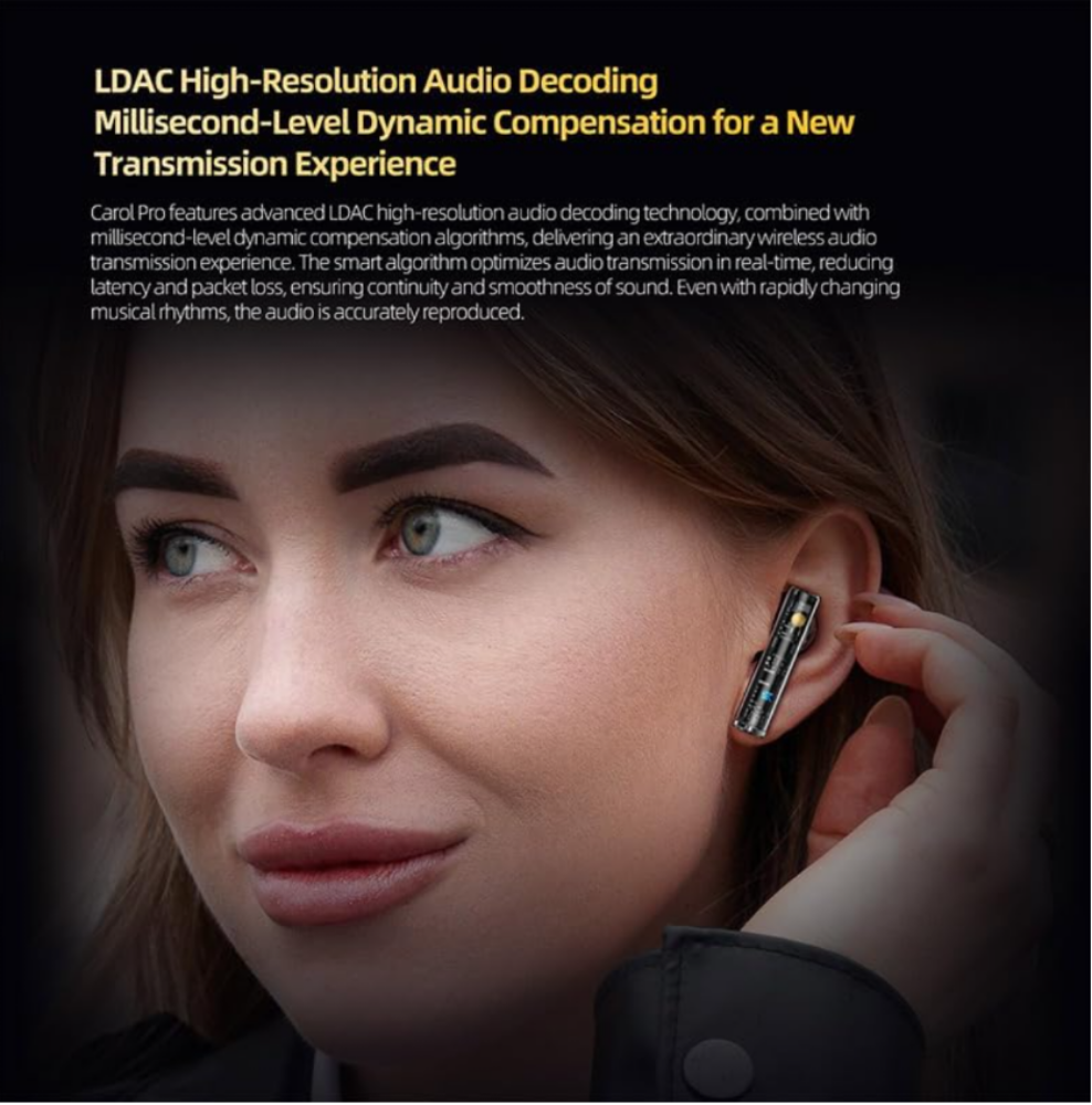 KZ Carol Pro ANC TWS LDAC Earbuds - 4