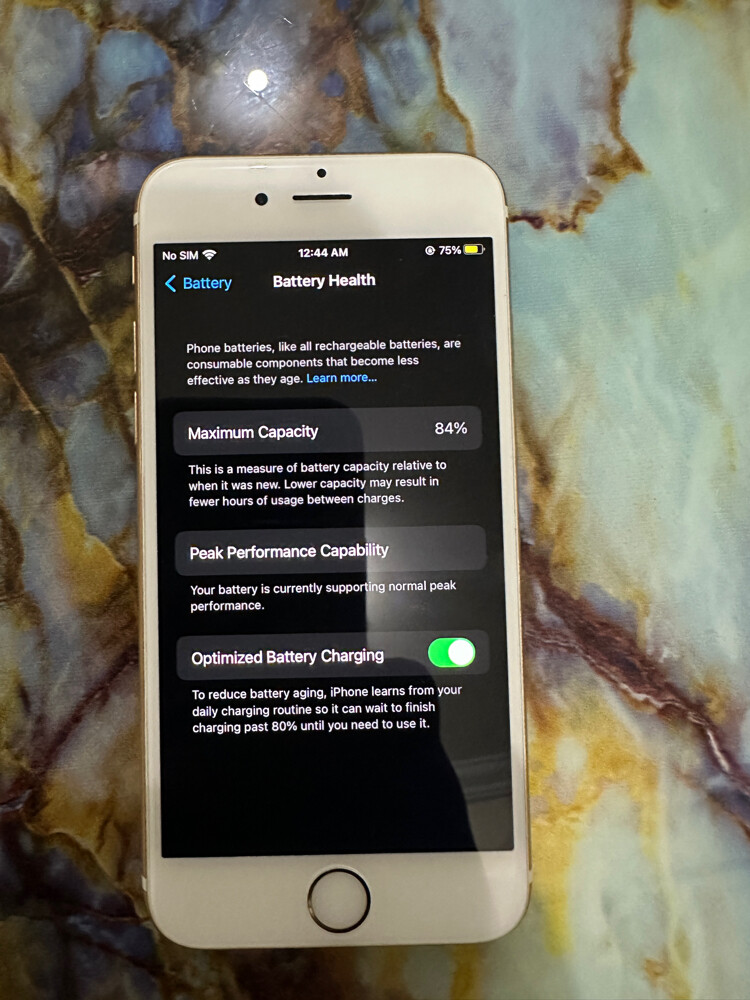 iPhone 6s 84%  - 6