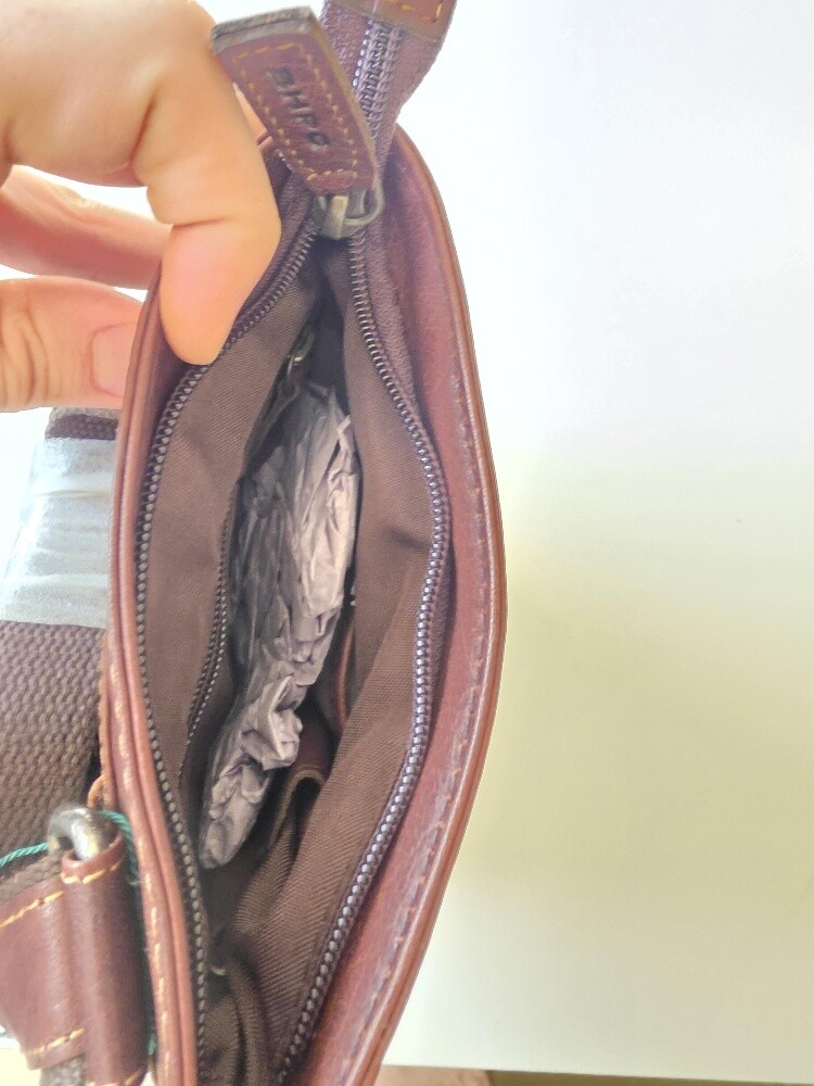 good gift genuine leather Men bag - 8