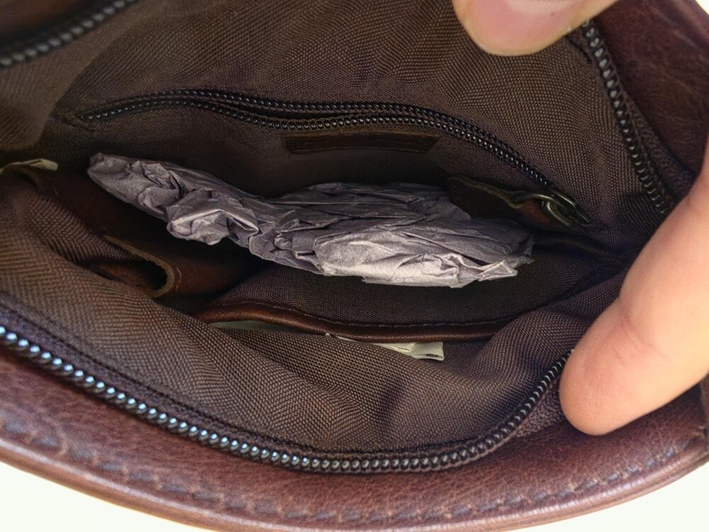 good gift genuine leather Men bag - 10