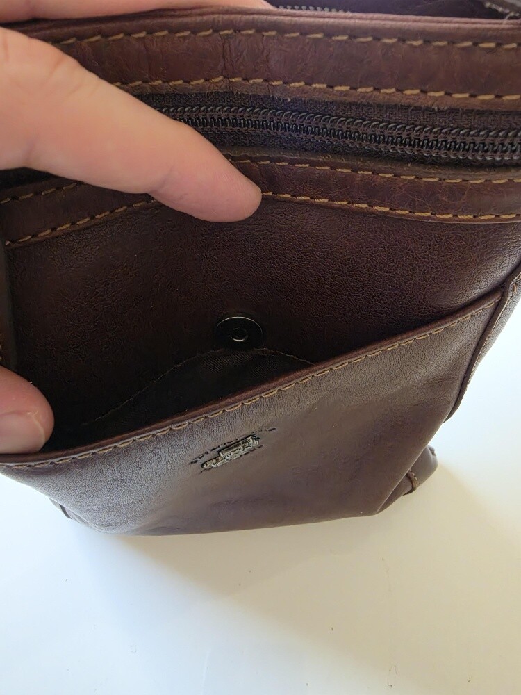 good gift genuine leather Men bag - 9
