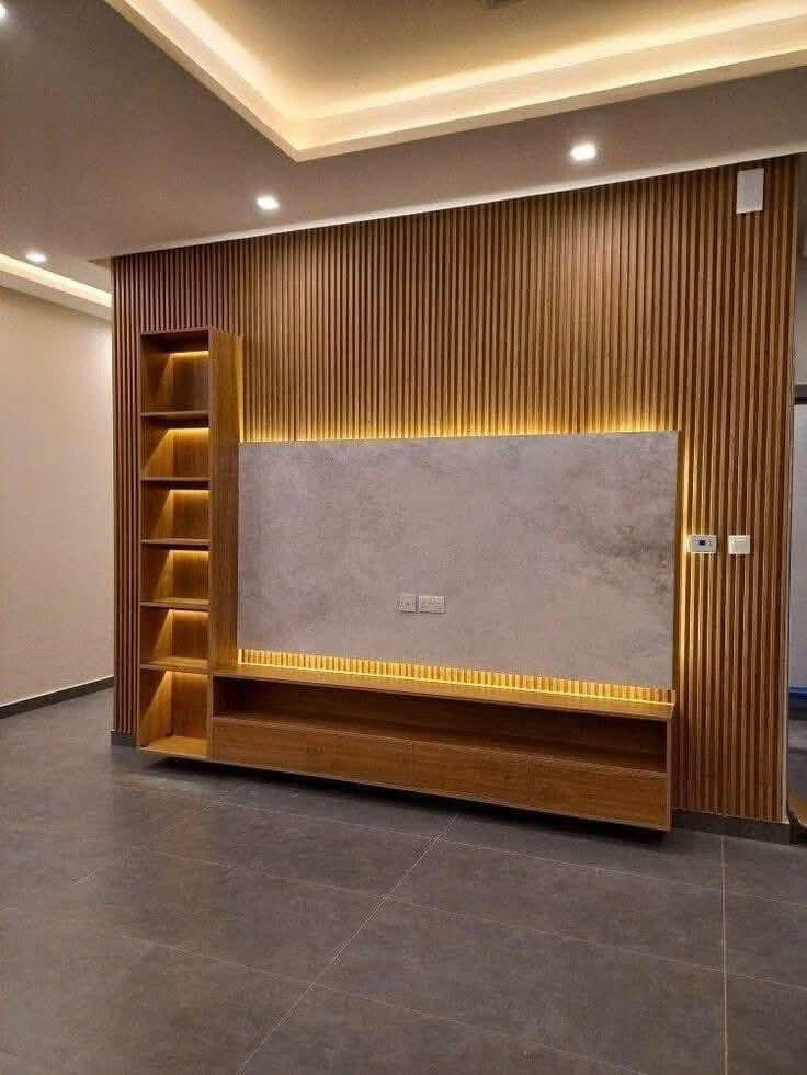 tv stand decor - 2