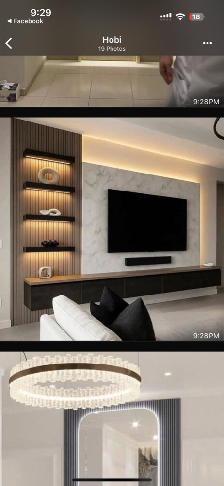 tv stand decor - 1