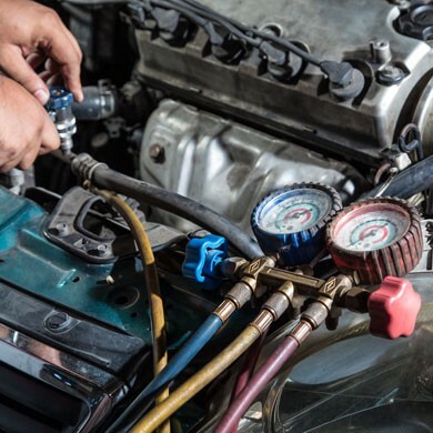 A/C .COMPRESSOR.FAN MOTOR.OIL - 8