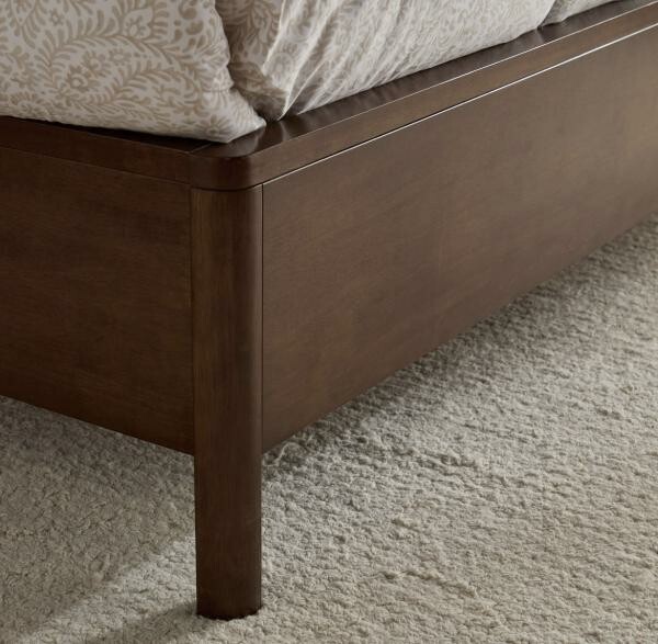 King-size wooden bed - 3