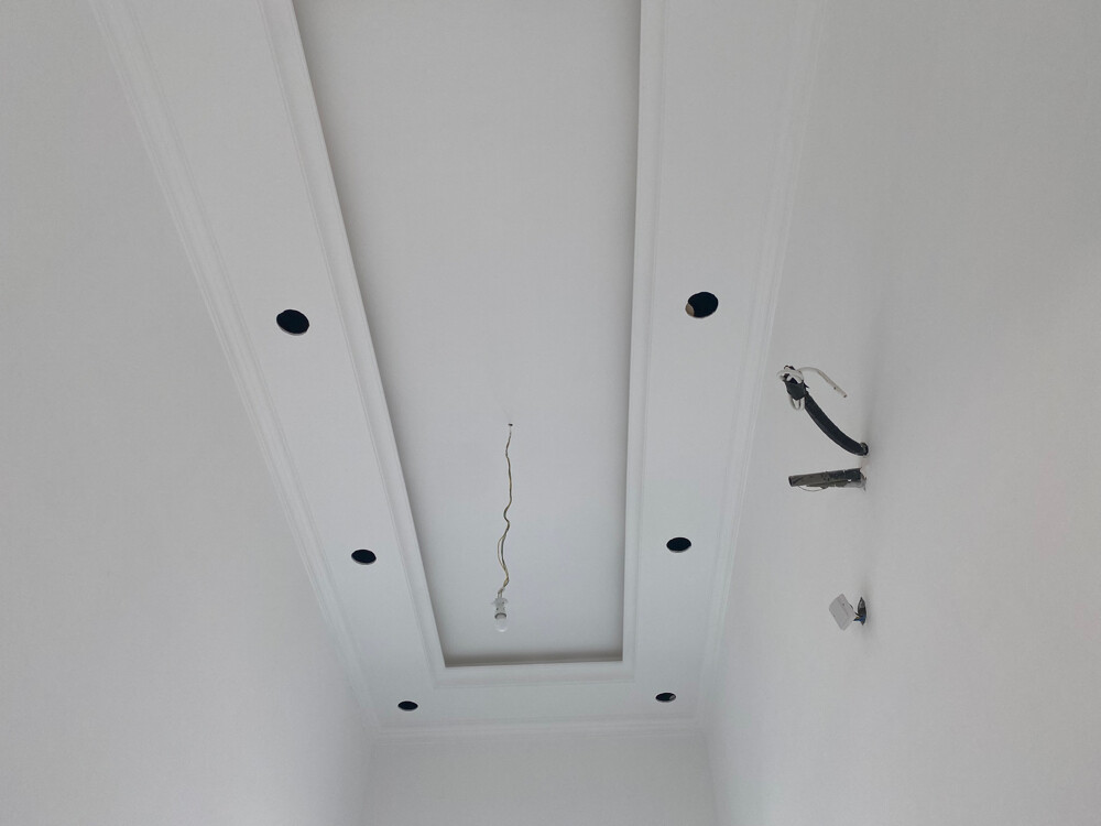 gypsum board and paint work, - 15