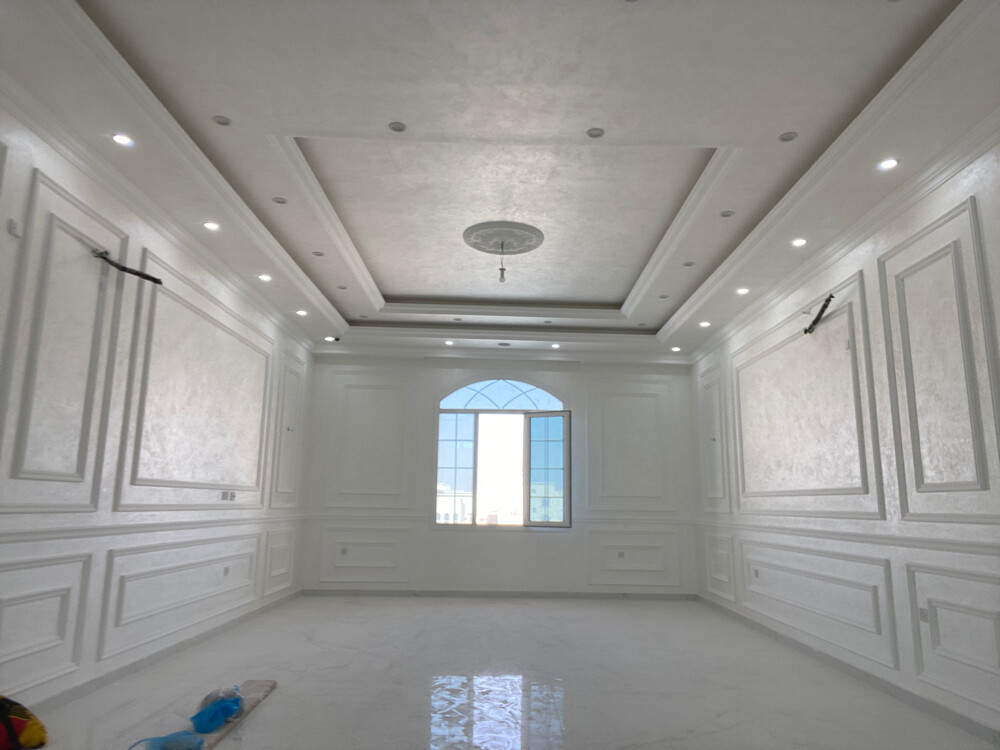 gypsum board and paint work, - 21