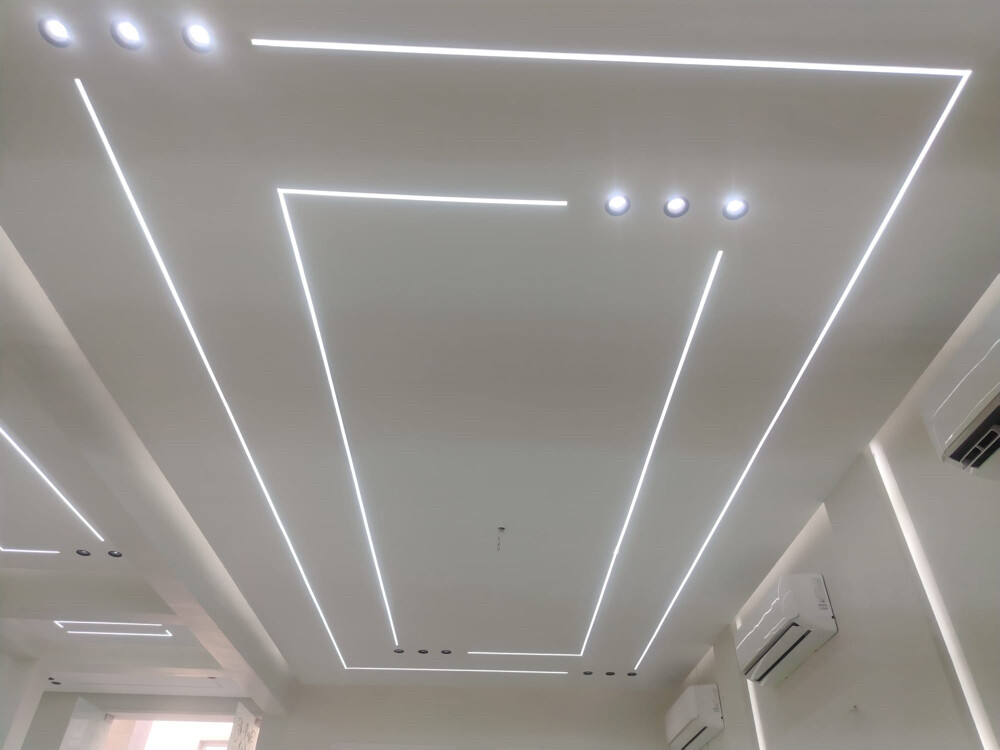 gypsum board and paint work, - 4