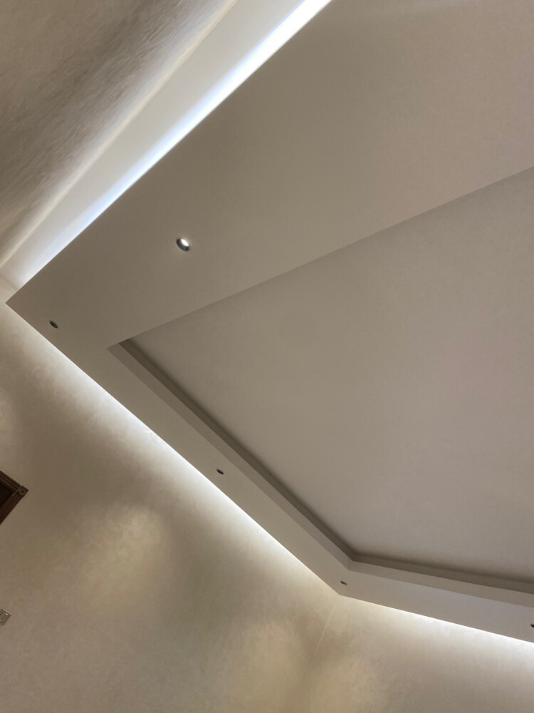 gypsum board and paint work, - 12