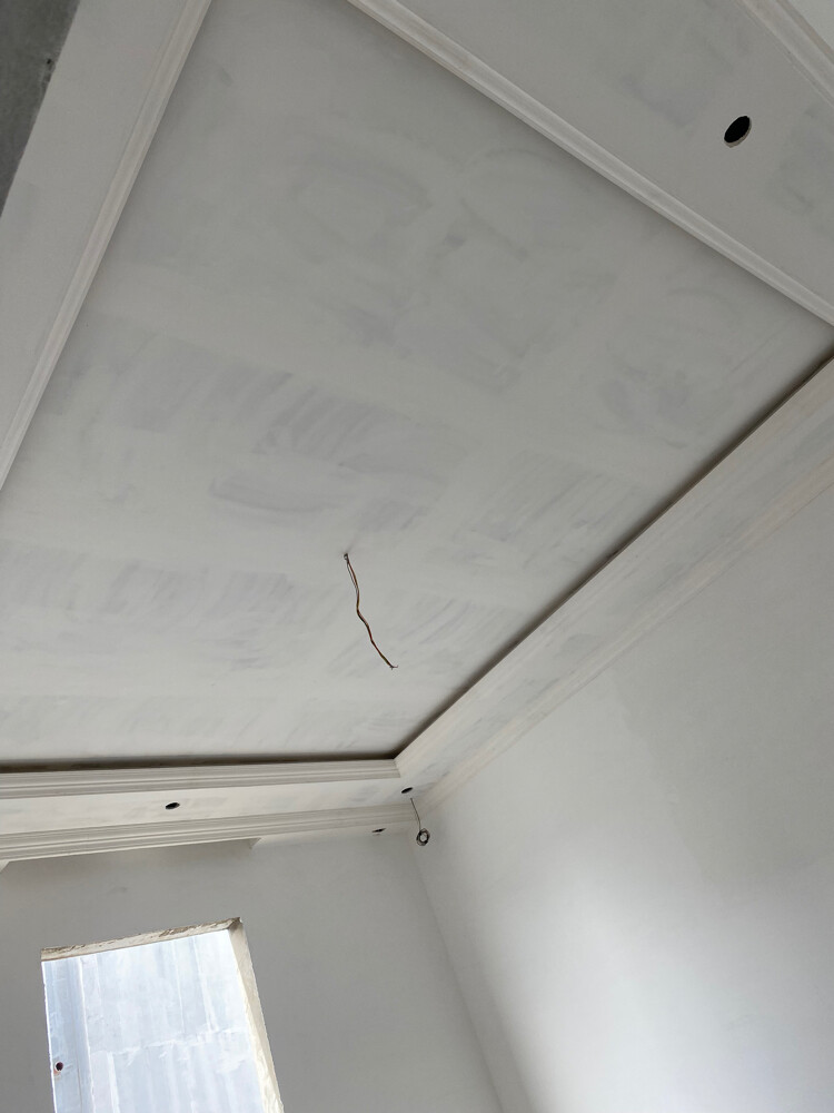 gypsum board and paint work, - 25