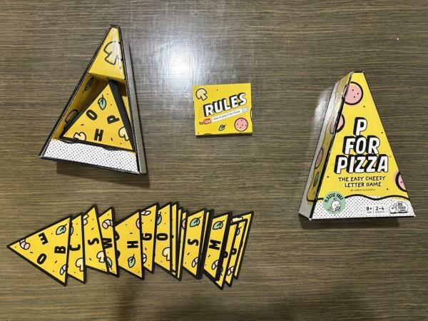 P for Pizza Word Family Game New - 1
