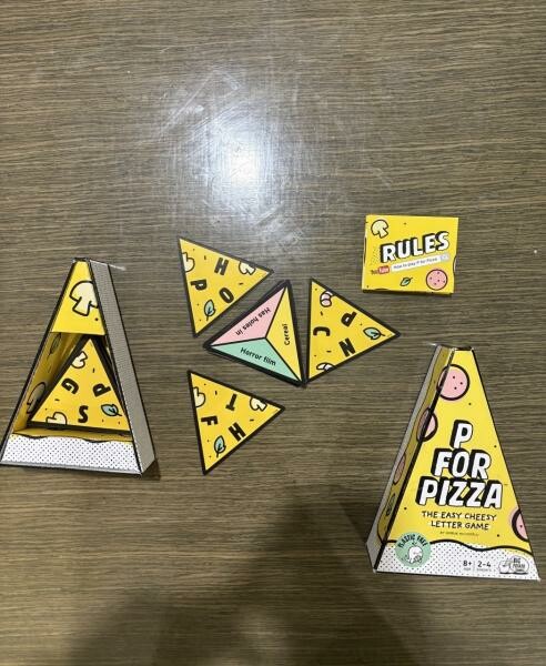 P for Pizza Word Family Game New - 2