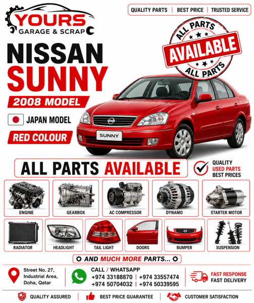 NISSAN JAPAN SUNNY 2008 - 3