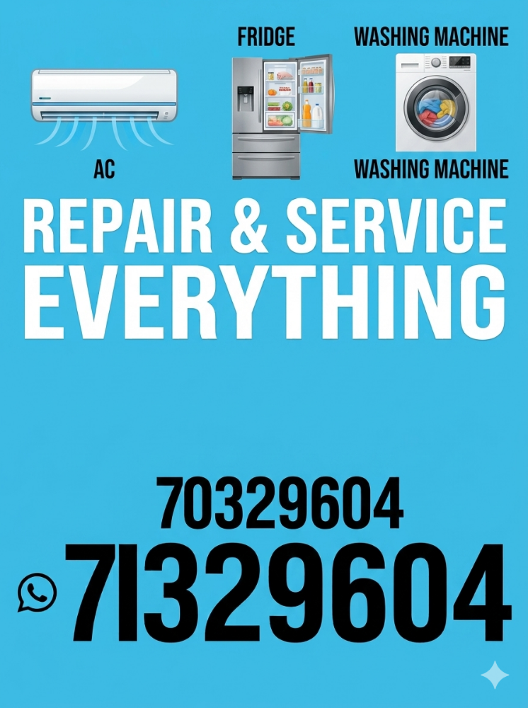 AC, Fridge & Washing Machine Repair - 1