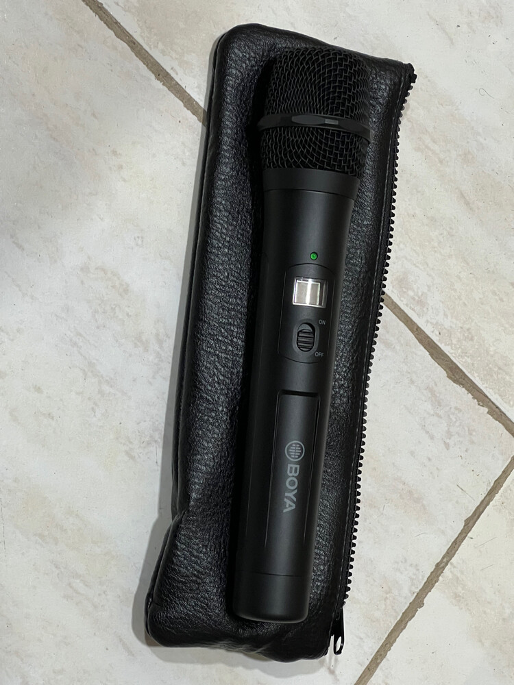 Boya Wireless Hand Mic - 6