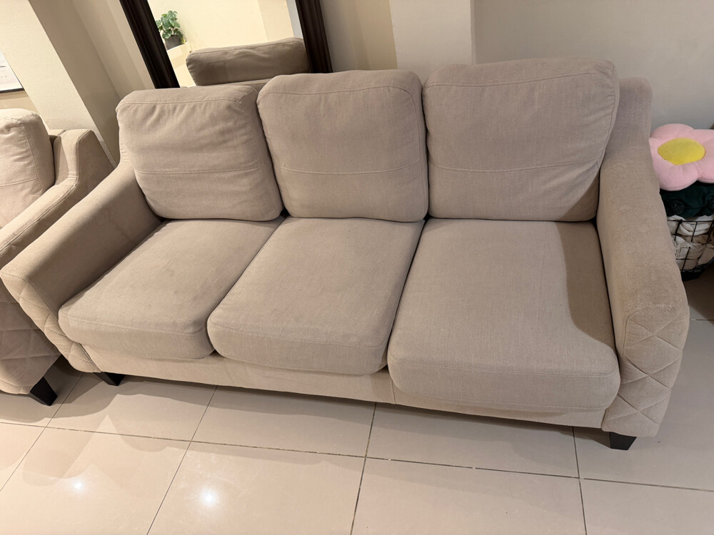 3 seater and 2 seater sofa - 4