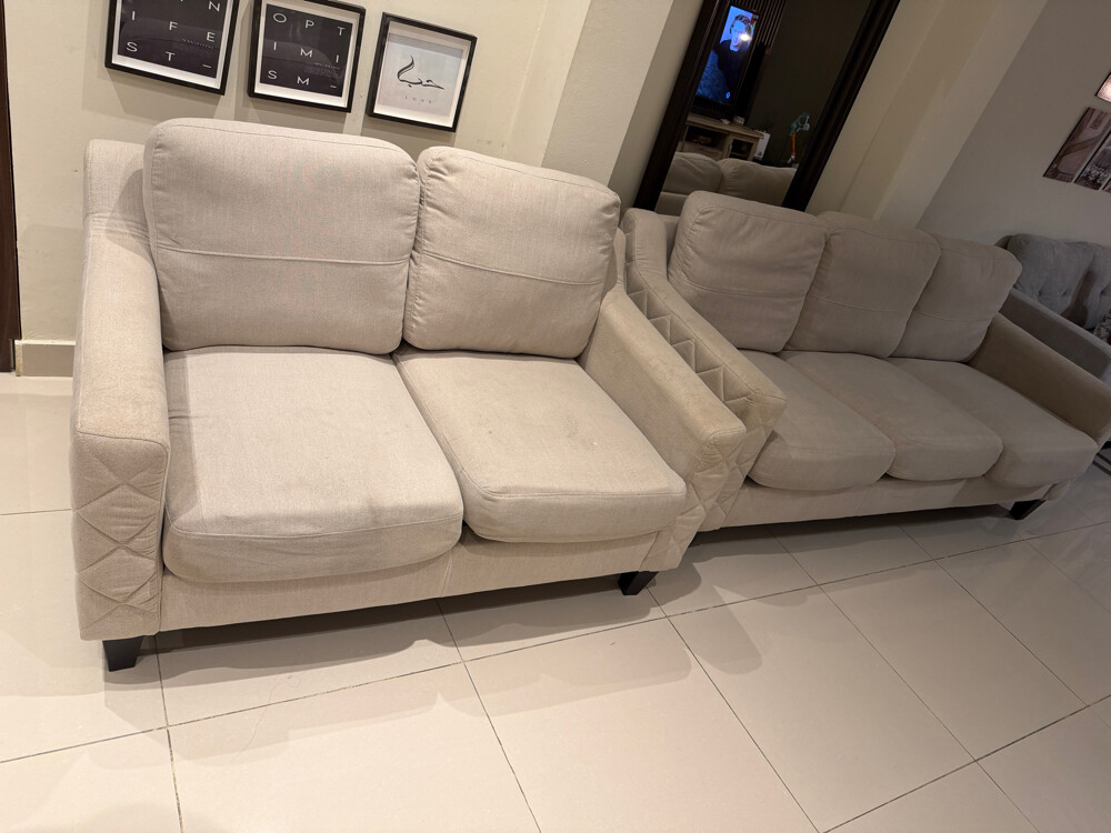 3 seater and 2 seater sofa - 3