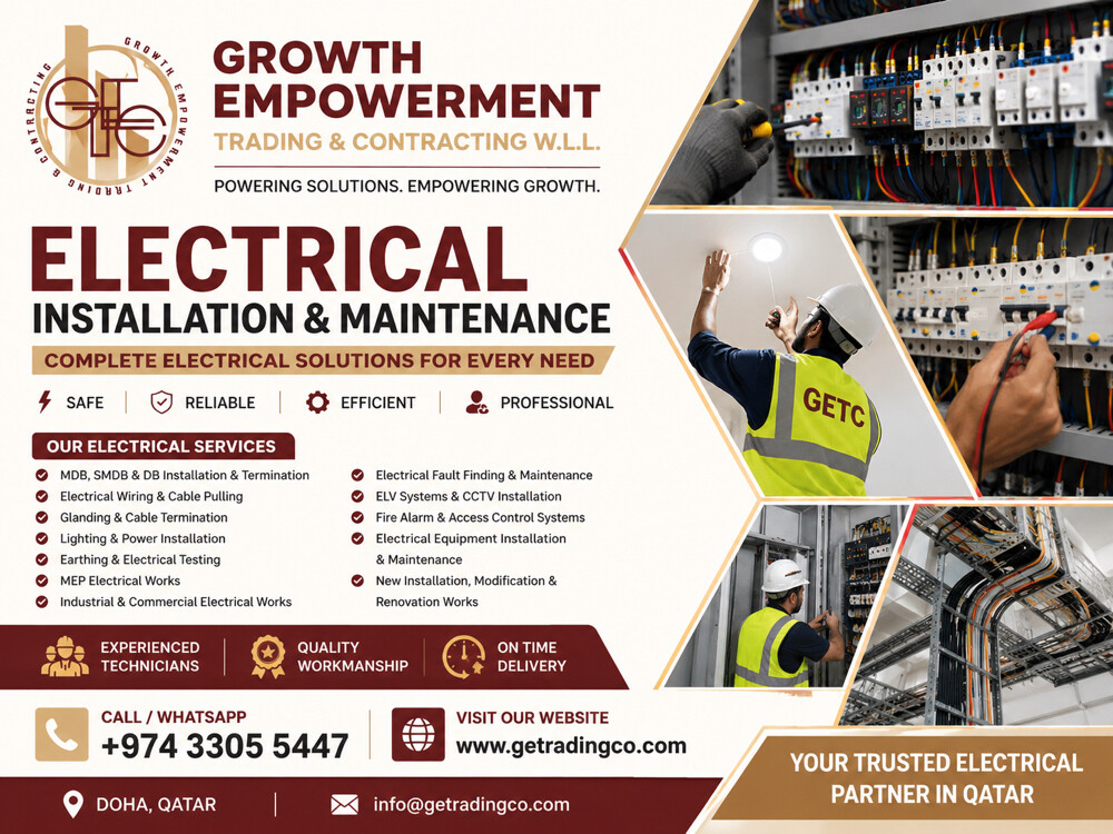 Electrical Works & Maintenance – Qa - 1