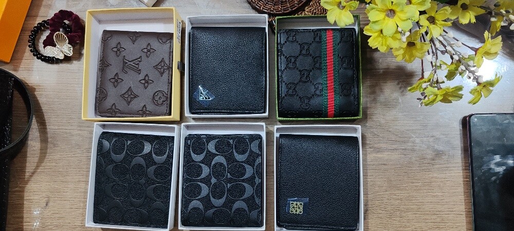 mens wallet with brand - 1