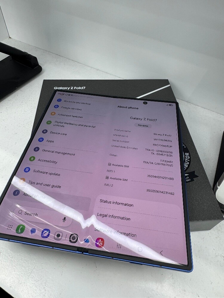 samsung fold 7 (512gb)original box - 3